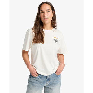 RVCA Butterfly Poster - Korte mouw t-shirt voor dames