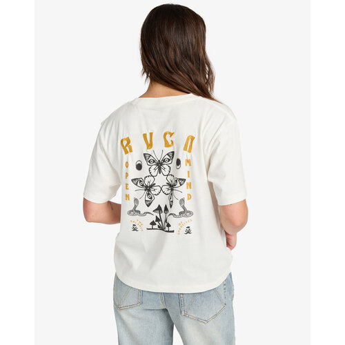 RVCA Butterfly Poster - Korte mouw t-shirt voor dames