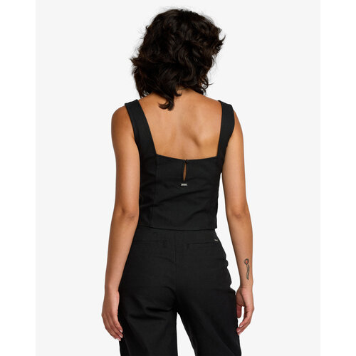 RVCA Bonnie - Buttoned Strappy Top voor dames
