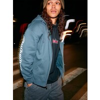 Old English - Hoodie met rits voor Heren