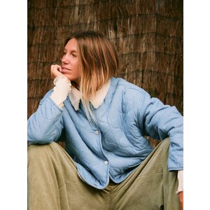 Roxy Not So Basic - Denim Jack met Sherpa-voering voor Dames