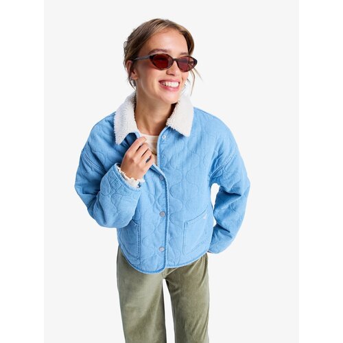 Roxy Not So Basic - Denim Jack met Sherpa-voering voor Dames