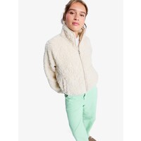 Blurry Cloud - Relaxed fleece met rits voor Dames