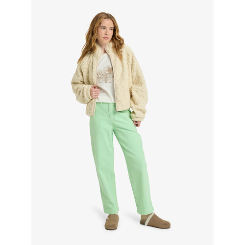 Roxy Blurry Cloud - Relaxed fleece met rits voor Dames