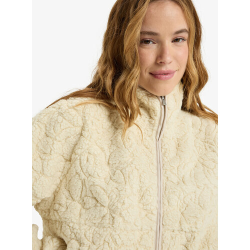 Roxy Blurry Cloud - Relaxed fleece met rits voor Dames