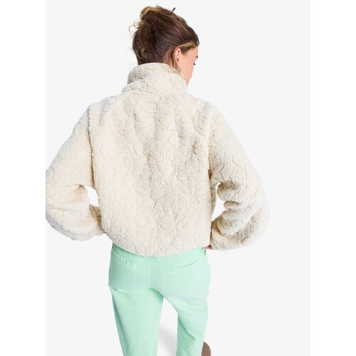 Roxy Blurry Cloud - Relaxed fleece met rits voor Dames
