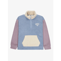 Lazy Weekend - Fleece met Halve Rits voor Meisjes 4-12