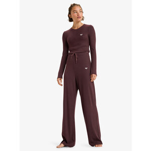 Roxy Rise & Vibe New Rib Wide Leg - Sportbroek voor Dames