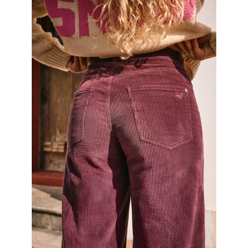Roxy Surf On Cloud Cord - Corduroy Broek met Wijde Pijpen voor Dames