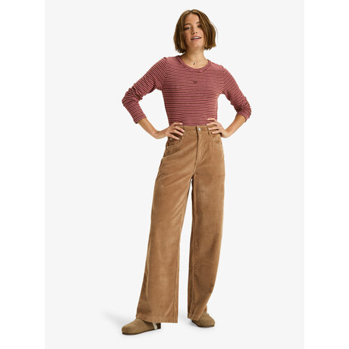 Roxy Surf On Cloud Cord - Corduroy Broek met Wijde Pijpen voor Dames