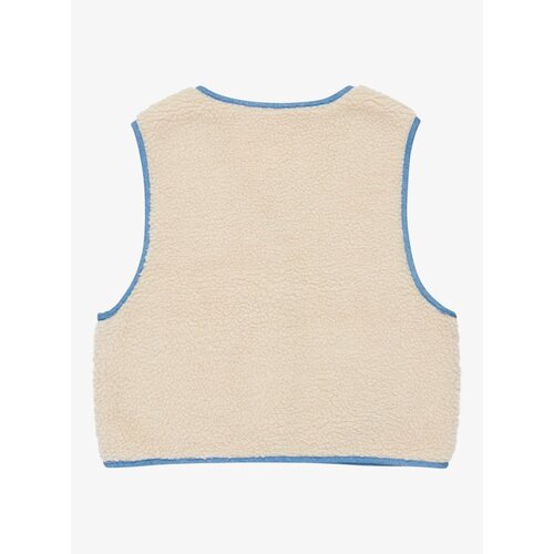 Roxy Simply Lucky - Dubbelzijdig kort denim jack met sherpavoering voor Meisjes 4-12