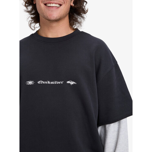 Quiksilver Openbar - Gelaagde top met ronde hals voor Heren