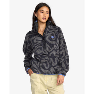 Billabong Switchback - Fleece Sweater met Col voor Dames
