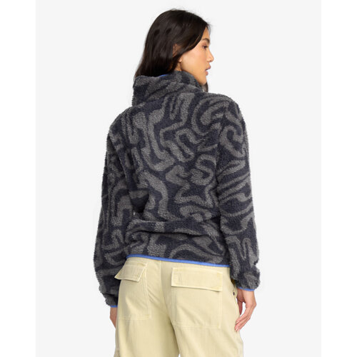 Billabong Switchback - Fleece Sweater met Col voor Dames