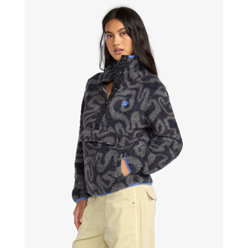 Billabong Switchback - Fleece Sweater met Col voor Dames