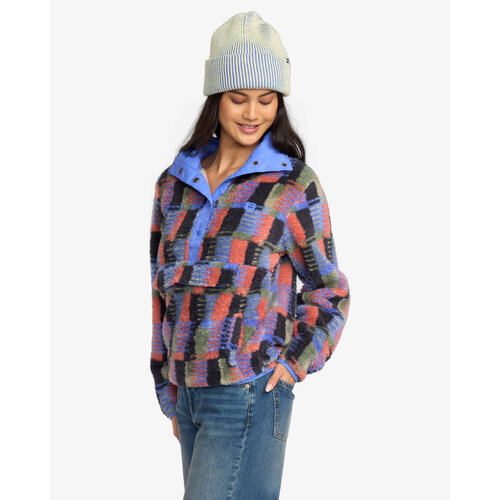 Billabong Switchback - Fleece Sweater met Col voor Dames