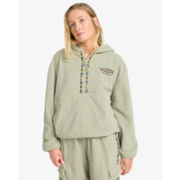 Winter Camp - Hoodie met korte ritssluiting voor Dames