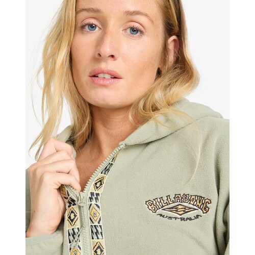Billabong Winter Camp - Hoodie met korte ritssluiting voor Dames