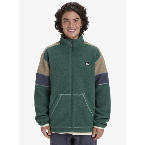 Quiksilver Clean Coast Block - Fleece met Rits voor Heren