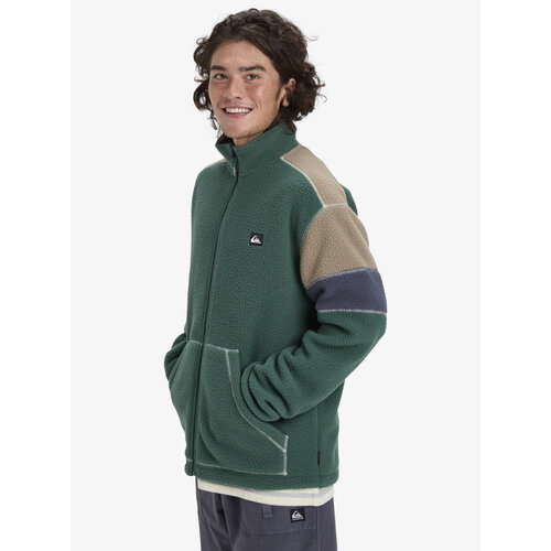 Quiksilver Clean Coast Block - Fleece met Rits voor Heren