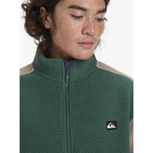 Quiksilver Clean Coast Block - Fleece met Rits voor Heren