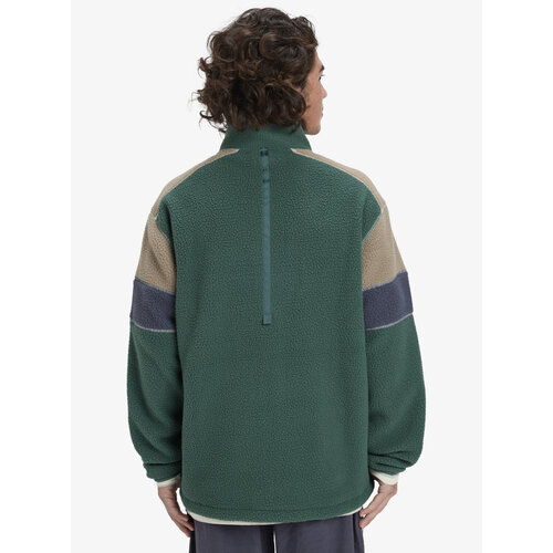 Quiksilver Clean Coast Block - Fleece met Rits voor Heren