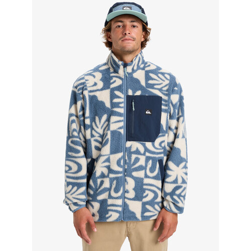 Quiksilver Clean Coast - Fleece met Rits voor Heren Quiksilver Clean Coast - Fleece met Rits voor Heren
