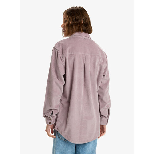 Roxy Let It Go Cord - Rib blouse met Lange Mouwen voor Dames Roxy Let It Go Cord - Rib blouse met Lange Mouwen voor Dames