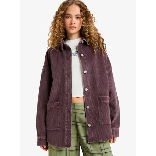 Roxy Kick Back Washed - Corduroy Jack met knoopsluiting voor Dames Roxy Kick Back Washed - Corduroy Jack met knoopsluiting voor Dames