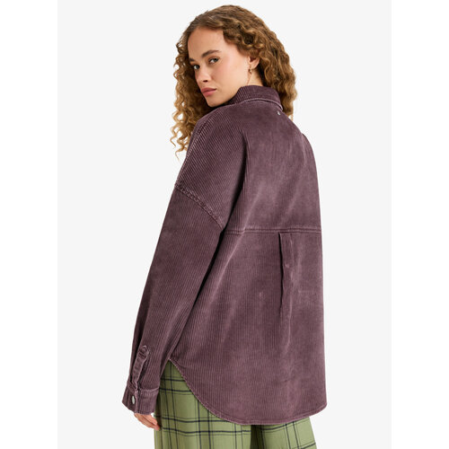 Roxy Kick Back Washed - Corduroy Jack met knoopsluiting voor Dames Roxy Kick Back Washed - Corduroy Jack met knoopsluiting voor Dames