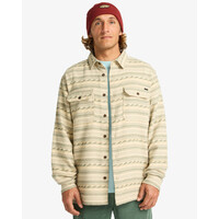 Offshore Jacquard Flannel - Geweven garengeverfde en getextureerde Top voor Heren