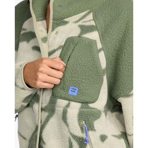 Billabong Popoyo Snap Up - Fleece jack voor Dames
