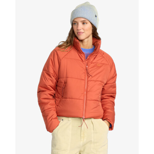 Billabong High Line - Doorgestikt Pufferjack voor Dames Billabong High Line - Doorgestikt Pufferjack voor Dames