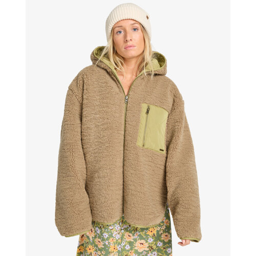 Billabong Oceanside - Dubbelzijdig jack met capuchon voor Dames Billabong Oceanside - Dubbelzijdig jack met capuchon voor Dames
