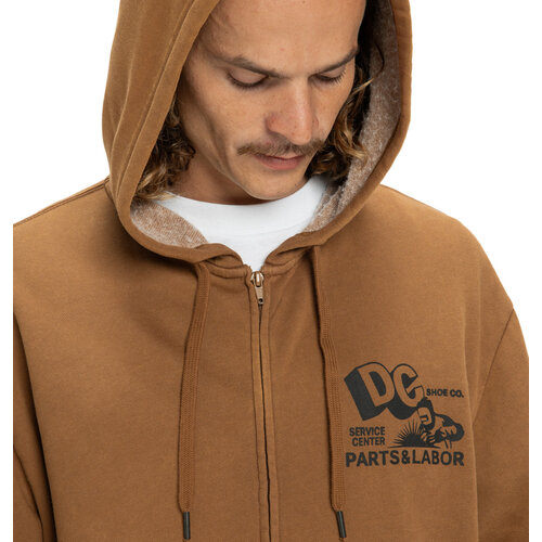 DC Shoes DC Parts Dep - Hoodie met rits voor Heren DC Shoes DC Parts Dep - Hoodie met rits voor Heren
