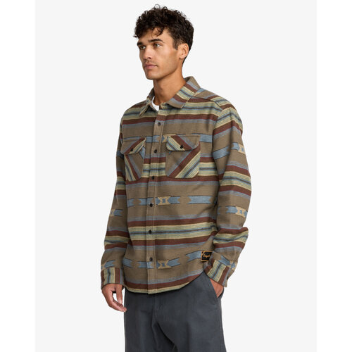 RVCA Dayshift Blanket Flannel - Overhemd lange mouwen voor heren RVCA Dayshift Blanket Flannel - Overhemd lange mouwen voor heren