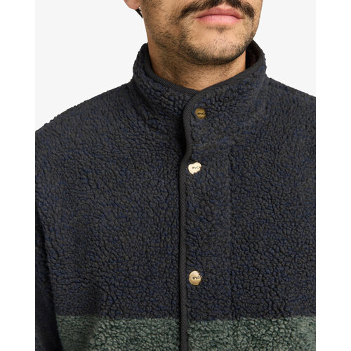 RVCA Westwood Snap - Fleece Vest voor heren RVCA Westwood Snap - Fleece Vest voor heren