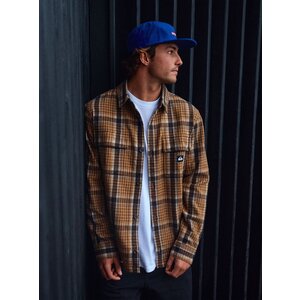 Quiksilver Yankee - Overhemd met Lange Mouwen voor Heren