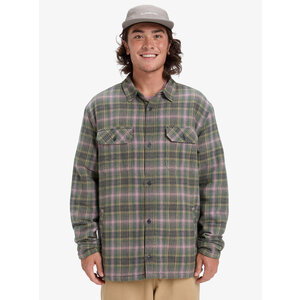 Quiksilver Venture Sherpa - Overshirt met Lange Mouwen voor Heren