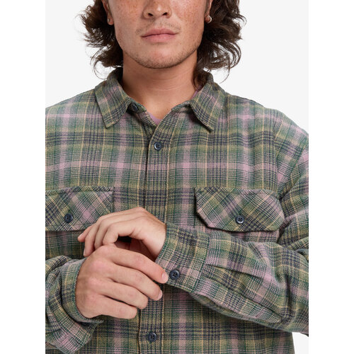 Quiksilver Venture Sherpa - Overshirt met Lange Mouwen voor Heren