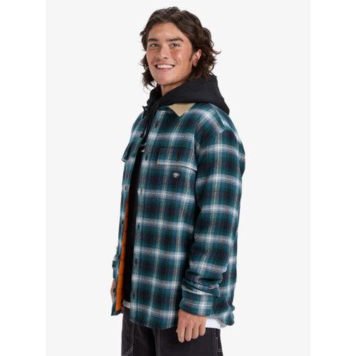 Quiksilver Mercury Desert Shadow Check - Overhemd met Lange Mouwen voor Heren Quiksilver Mercury Desert Shadow Check - Overhemd met Lange Mouwen voor Heren