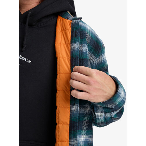 Quiksilver Mercury Desert Shadow Check - Overhemd met Lange Mouwen voor Heren Quiksilver Mercury Desert Shadow Check - Overhemd met Lange Mouwen voor Heren