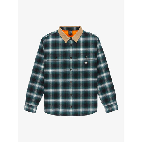 Quiksilver Mercury Desert Shadow Check - Overhemd met Lange Mouwen voor Heren Quiksilver Mercury Desert Shadow Check - Overhemd met Lange Mouwen voor Heren
