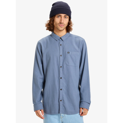 Quiksilver Motherfly Solid - Overhemd met Lange Mouwen voor Heren Quiksilver Motherfly Solid - Overhemd met Lange Mouwen voor Heren
