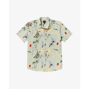 RVCA Craft - Korte mouw overhemd voor heren