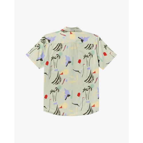 RVCA Craft - Korte mouw overhemd voor heren