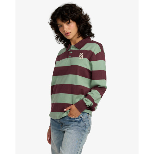 RVCA Rugby - Long Sleeve Rugby Shirt voor dames RVCA Rugby - Long Sleeve Rugby Shirt voor dames