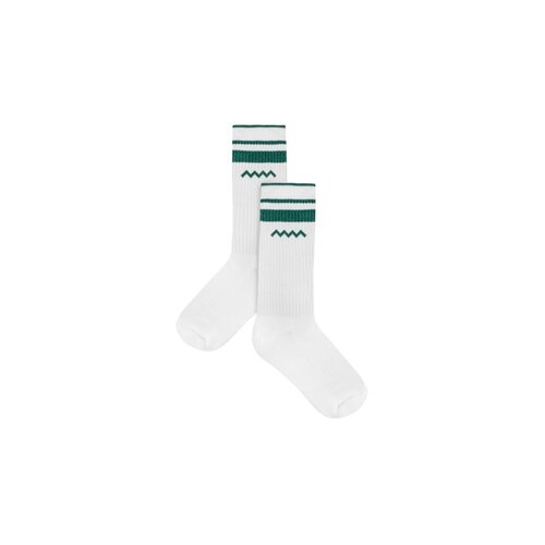 Surf Inc Joints And Surf Socks - Vintage White - Green Stripes Surf Inc Joints And Surf Socks - Vintage White - Green Stripes