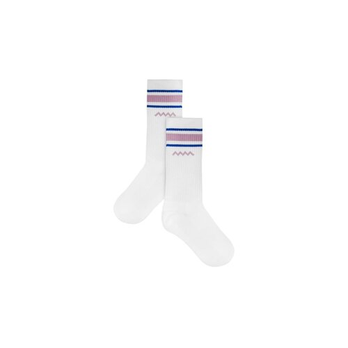 Surf Inc Wave Tiger Socks - Vintage White Surf Inc Wave Tiger Socks - Vintage White