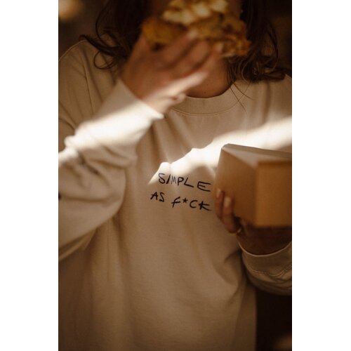 Surf Inc SIMPLE AS F*CK - DIRTY WHITE